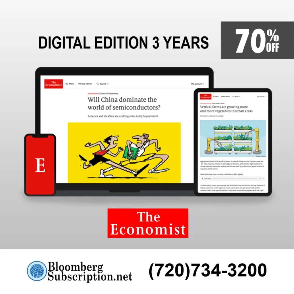 The Economist Digital Subscription 3-Years Save 70%