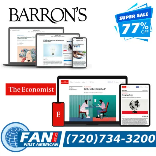 Barrons and The Economist Bloombergsubscription