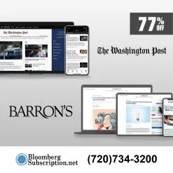 Washington Post and Barron's News Digital Bundle for $129