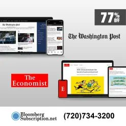 The Economist Newspaper and WP Subscription for 3 Years